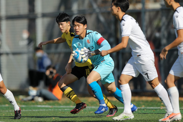 광주FC U-18 신송훈 사진제공=한국프로축구연맹.