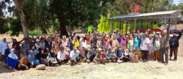 Memorial at the mass graves in Widuri, Central Java, for victims of the 1965~1966 genocide.