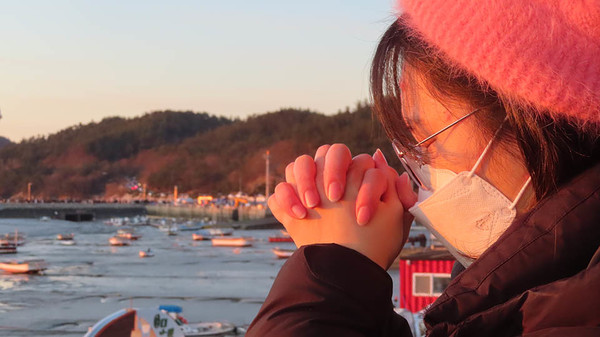 무안 도리포서 맞이하는 새해.