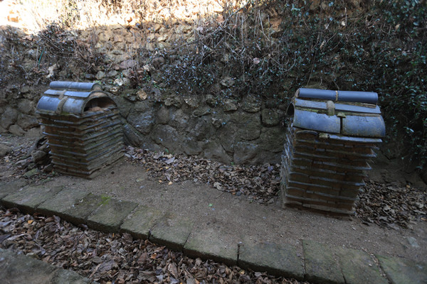 오봉 고택의 굴뚝.