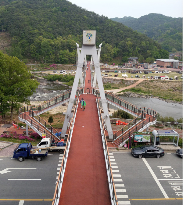 섬진강 두가교.