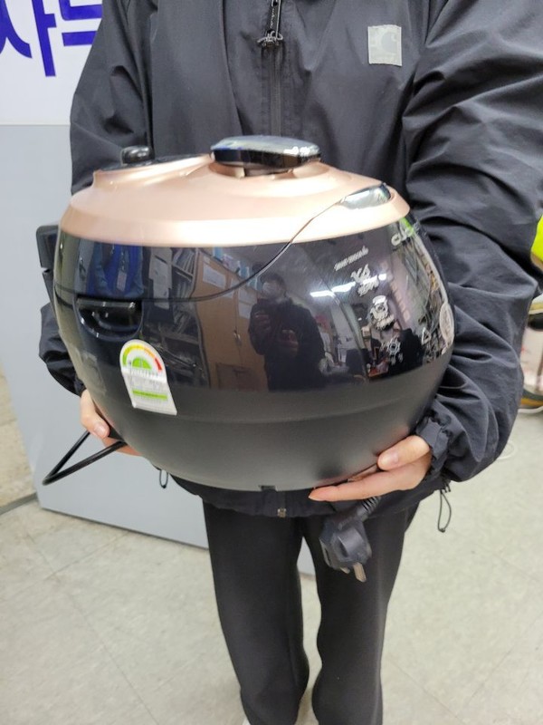 김 모 씨를 위해 지원한 압력밥솥