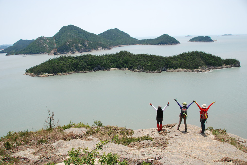 악어바위 전망대.