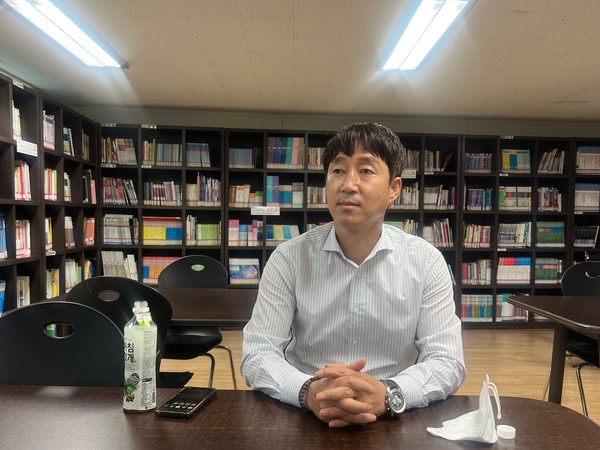 방림휴먼시아 입주자 대표 회장 정현수 씨.