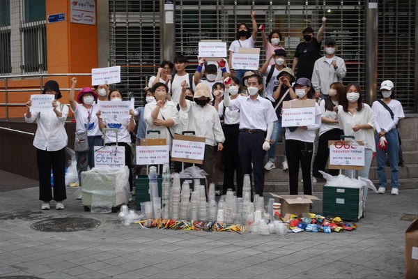 자원순환협의체 시민 활동 모습.