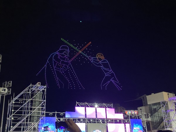 스타워즈의 한 장면.