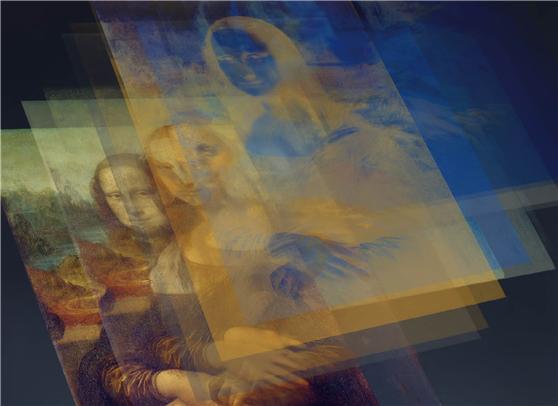 '모나리자와 마주하다 En tête à tête avec la Joconde(Mona Lisa: Beyond the Glass)', 2019, 8min, HMD VR체험