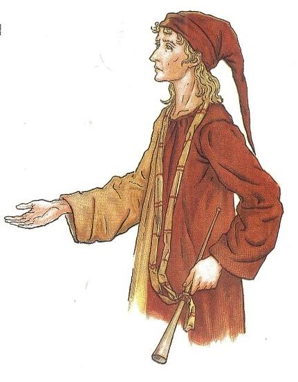 돈을 요구하는 피리 부는 사나이