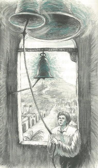 성당 종을 치는 라몬.