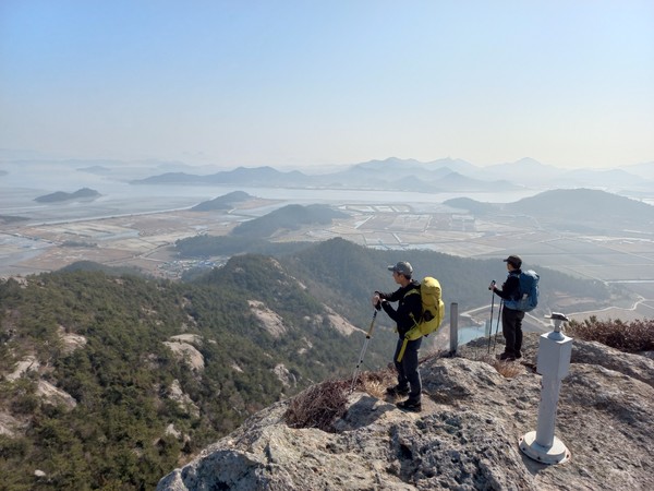 선왕산 전망대.