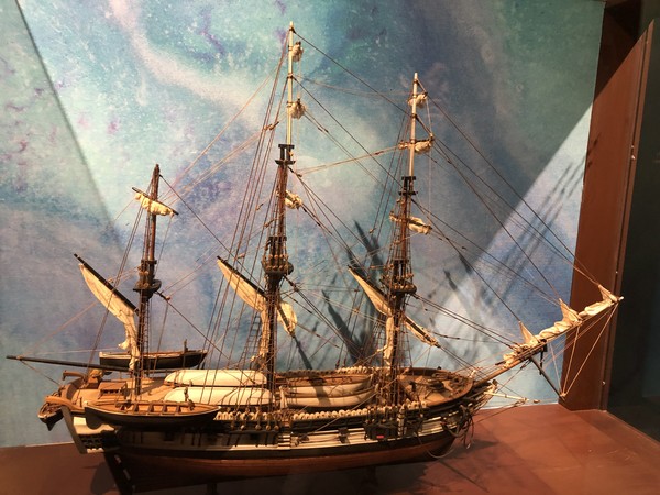 다윈이 5년 간 항해했던 배 ‘비글호’.