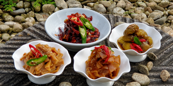 사찰음식 만들기 체험. 담양군 제공.