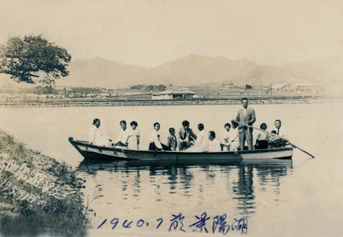 ▲ 경양방죽. 1차 매립 후에 저수지는 유원지로 이용됐다.