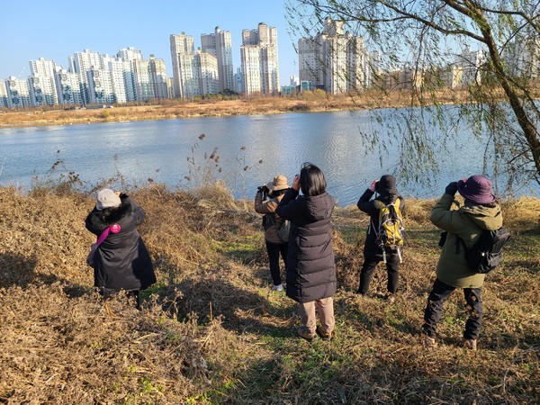 광주환경운동연합이 2023 광주 도시새 겨울 동시 센서스 시민참가자를 모집한다. 사진=광주환경운동연합 제공.