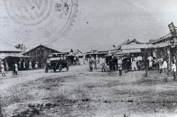 1914년 목포~대전간 호남선에 있던 송정리역.  광주시 제공.