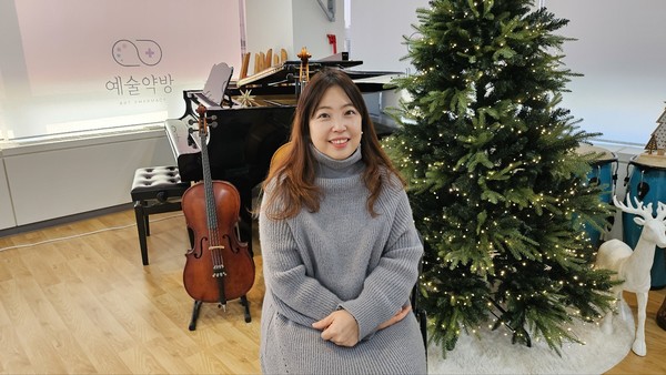 예술치유 전문기업 (주)예술약방 오주현 대표.