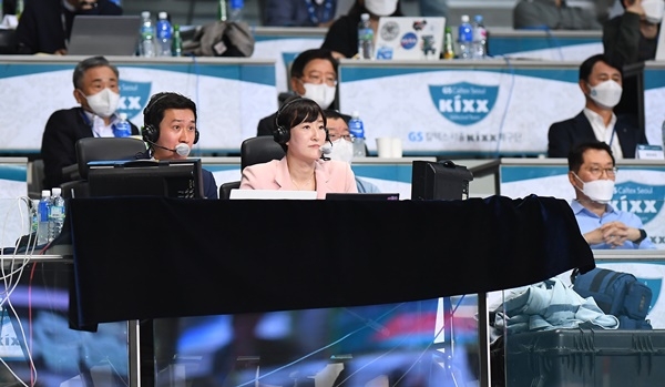 기존까지 해설위원으로 활동했던 장소연 신임감독. 페퍼에 새바람을 넣을 수 있을까. KOVO 제공.