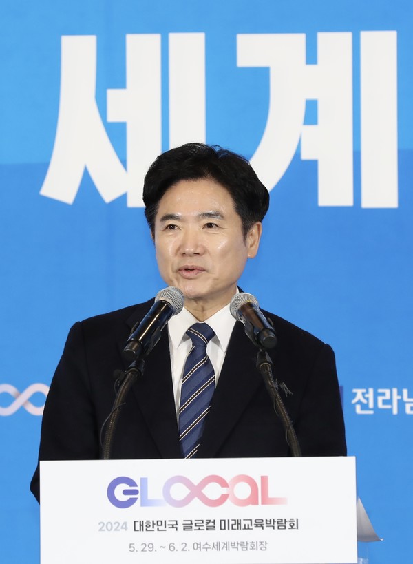 김대중 전남도교육감. 사진=전남도교육청 제공