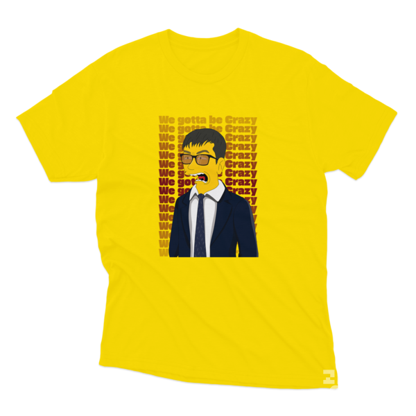 인기리에 판매된 이정효 감독_키즈티셔츠(옐로우)_앞.