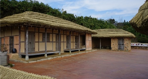 전남도 지정 문화유산으로 지정된 김대중 전 대통령 생가 모습.