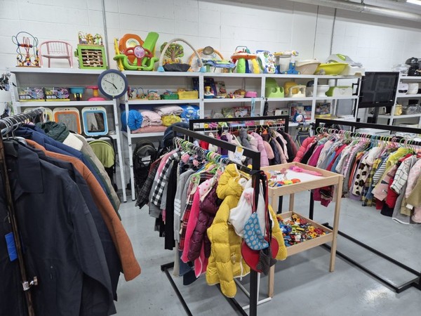 공유자원 순환가게 내부 모습.