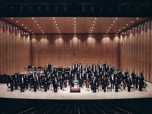 광주시립교향악단.