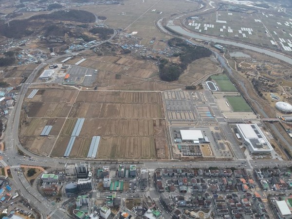 연향들 항공 사진. 순천시 제공