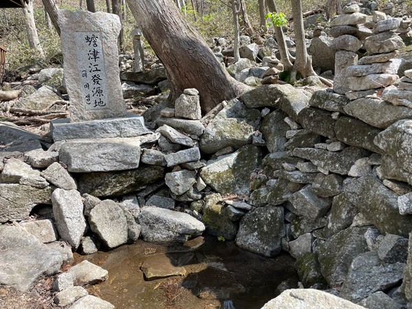 가야산 해인사 감로수.