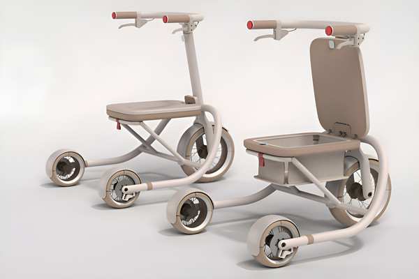 1전시관 주요 작품인 영국 왕립예술대학원 헬렌 함린 센터 작품 ‘롤레이터(Rollater)’.