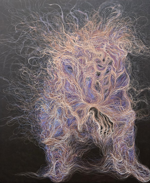 이성훈 작, burnout - abysm, 2025.