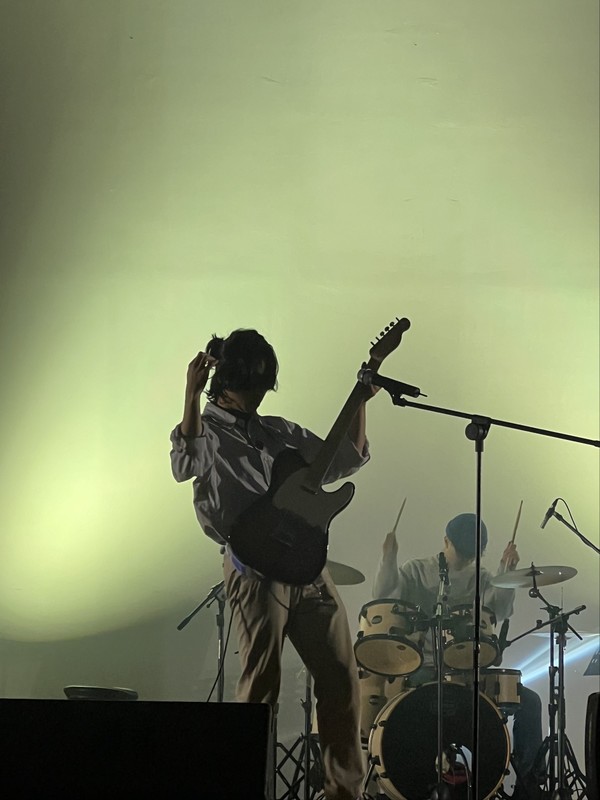 공연 중인 박제상 씨.