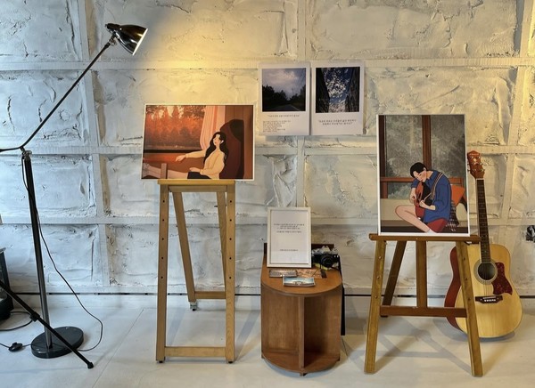 이한샘 팀장이 직접 그린 작품.