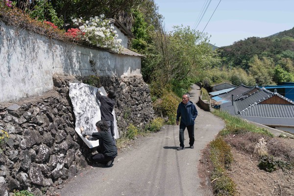 이끼바위쿠르르. 작가 제공.