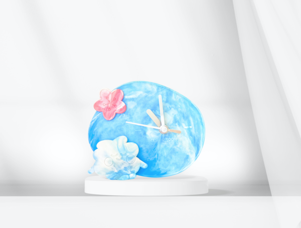 업사이클링으로 탄생한 무스시계.