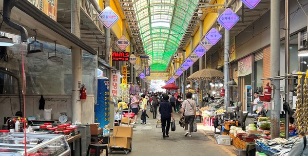 광주의 한 시장. 드림투데이 자료사진.