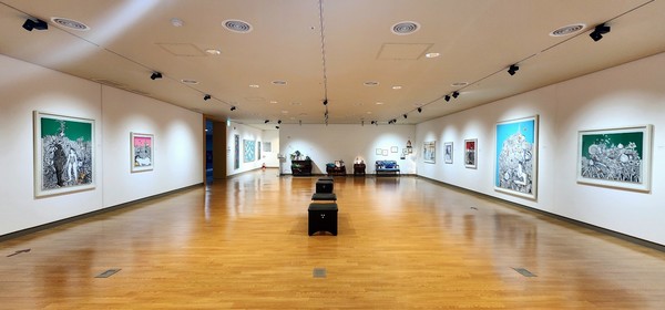 고흥 천경자 화백의 추모 10주기 전시회