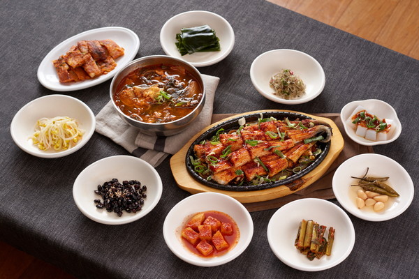 고흥의 소박한 진수성찬 집밥