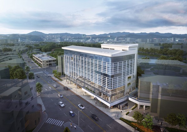 북구청사 신관 조감도. 북구 제공.