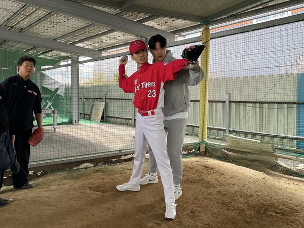 김석환 선수가 E.T야구단