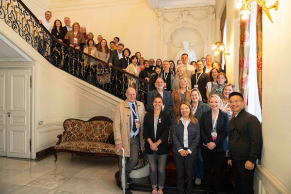 광주미디어아트플랫폼 창의도시 대표단이 지난 22~26일 벨기에 나뮈르에서 열린 유네스코 미디어아트 창의도시 국제회의에 참석했다. G.MAP 제공.