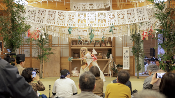 일본 다카치호 전통 춤 ‘가구라’. ACC 제공.