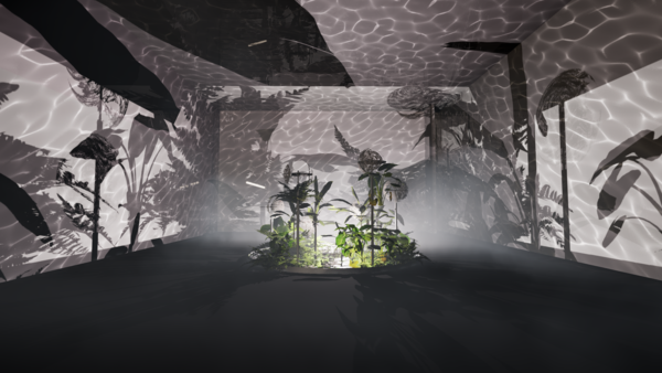 이이남, 고사관수, 2025. ACC 제공.