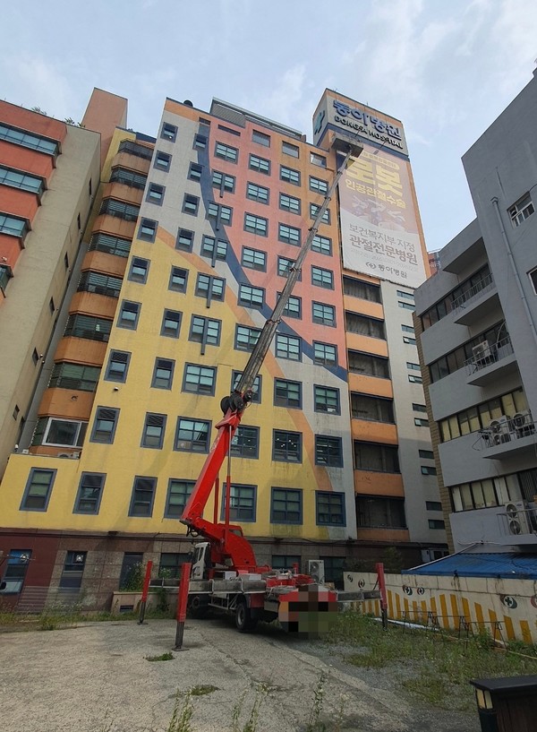 '100m' 고소작업차 투입 준비…반도체 팹 특수 기대