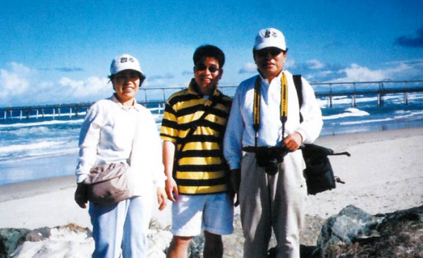 호주여행 기념사진.